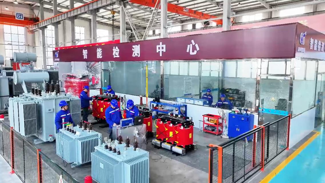 胶东半岛首台自主研发超高压变压器出口乌兹别克斯坦