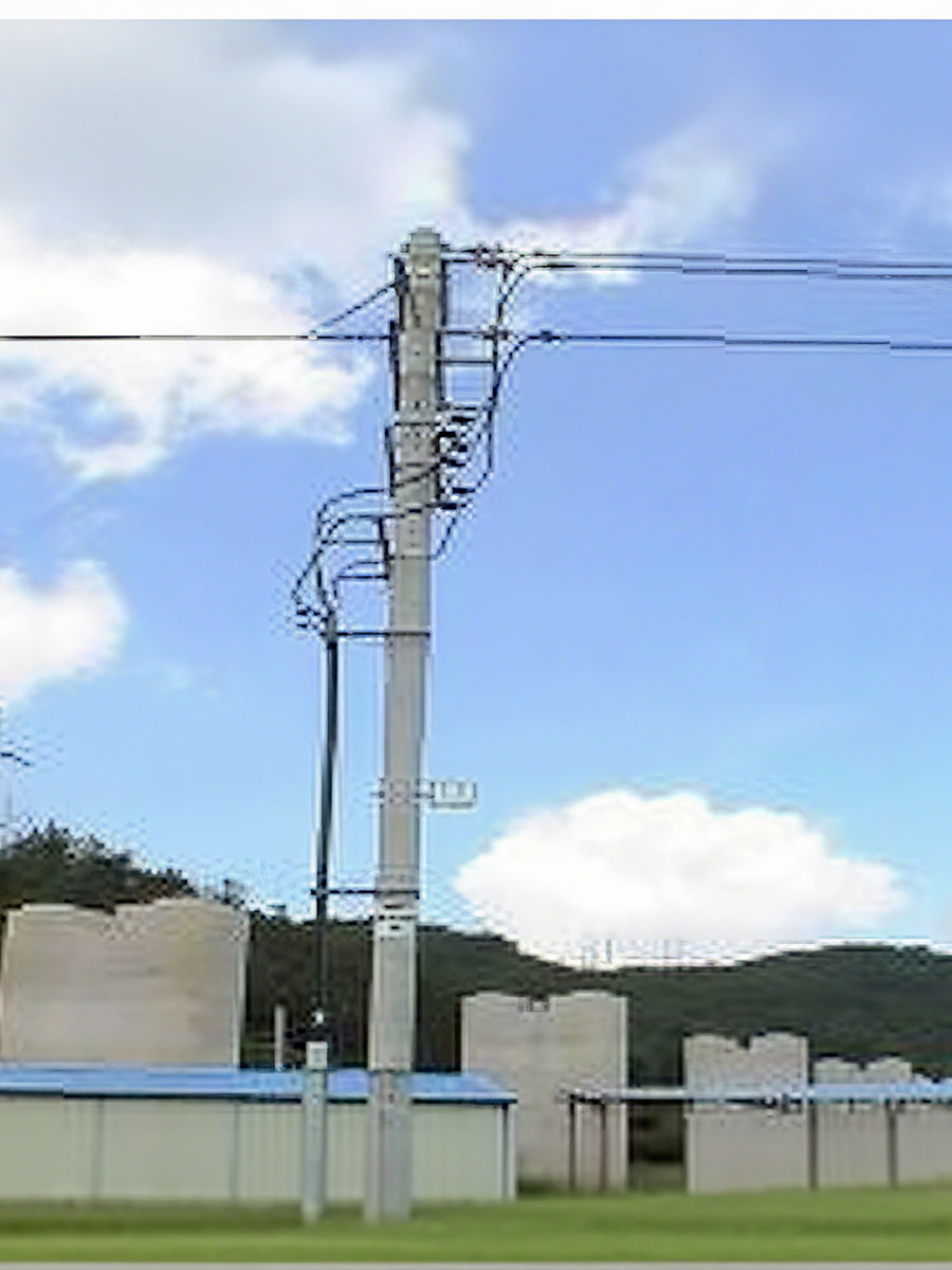 青岛配电线路“三架”装置工艺