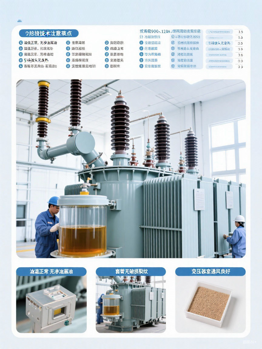 青岛变压器巡检时的注重要点